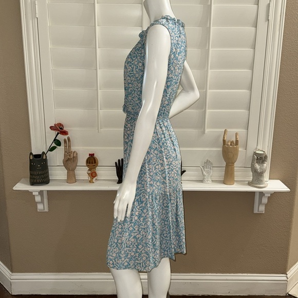 Rebecca Taylor Provence Silk Paisley Floral Dress - Picture 4 of 11